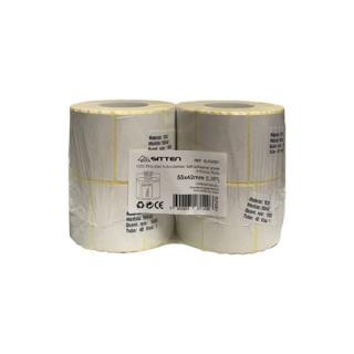 SITTEN - Etiq. Aut. 4x Rolos 55x42mmx1000 SUP2001