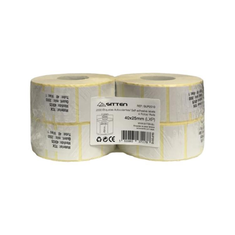 SITTEN - Etiq. Aut. 4x 40x25 x2000 SUP2010