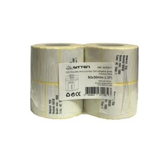 SITTEN - Etiq. Aut. 4x 50x30 x1000 SUP2011