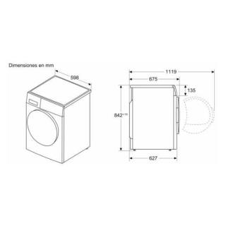 BOSCH - Máq. Secar Roupa Serie8 WRB247D0ES