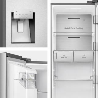 HISENSE - Side by Side RS818N4TIC