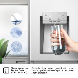 HISENSE - Side by Side RS818N4TIC