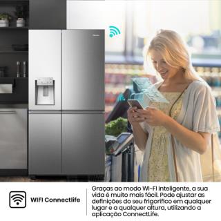 HISENSE - Side by Side RS818N4TIC