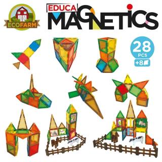 EDUCA - Magnetics Ecofarm 28 Pcs 20269
