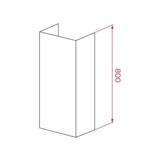 TEKA - Cobretubos sup (330x270x800mm) 113290024