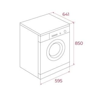 TEKA - Máq. Lavar Roupa WMK 71240 WH 113900019