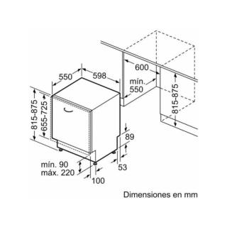 SIEMENS - Máq. Lavar Loiça Enc. IQ300 SN63HX16CE
