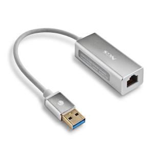 NGS - Adaptador USB para LAN 1Gbps 15cm HACKER3.0