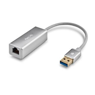 NGS - Adaptador USB para LAN 1Gbps 15cm HACKER3.0