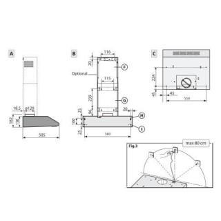 CENTURY - Extrator sem Motor 3ESMOOTH66XWM