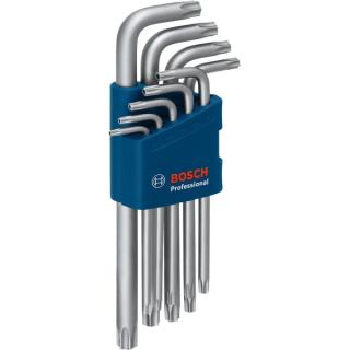 BOSCH - Set de 9 Chaves Torx 1600A01TH4