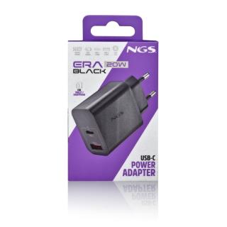 NGS - Carregador de Parede 20W ERA20WBLACK