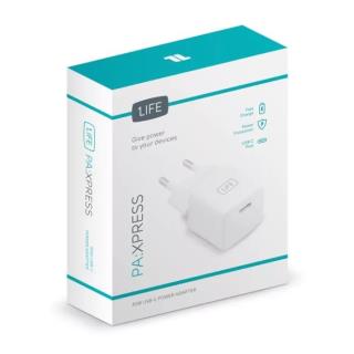 1LIFE - Carregador Rápido 30W USB-C 1IFEPAXPRESS