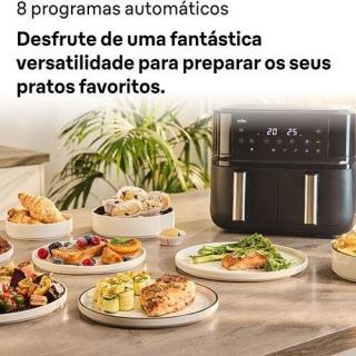 BRAUN - Airfryer Cuba Dupla TD3030IBK