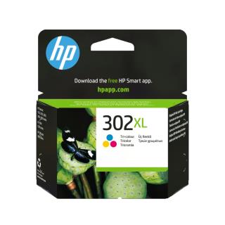 HP - Tinteiro 302 XL Tricolor F6U67AE