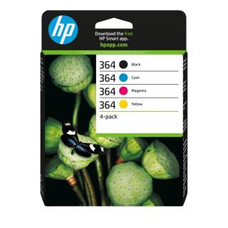 HP - Tinteiro 364 CMYK Combo 4-Pack N9J73AE 