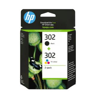 HP - Tinteiro 302 Multipack Preto X4D37A