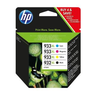 HP - Tinteiro 932XL Black/933XL CMY C2P42AE