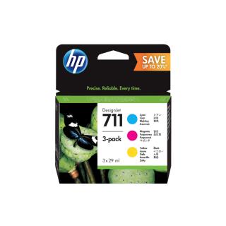HP - Tinteiro 711 CMY Ink Crtg 3-Pack P2V32A