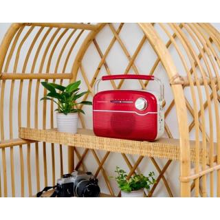 THOMSON - Radio BT Vintage Solar Cinzento RTS450BTR