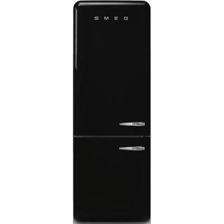 SMEG - Combinado Preto Anni 50 FAB38LBL6