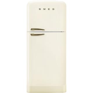 SMEG - Frigorífico 2 Portas Creme/Br Anni 50 FAB50RCRB5