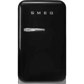SMEG - Frigorífico 1 Porta Preto Anni 50 FAB5RBL6