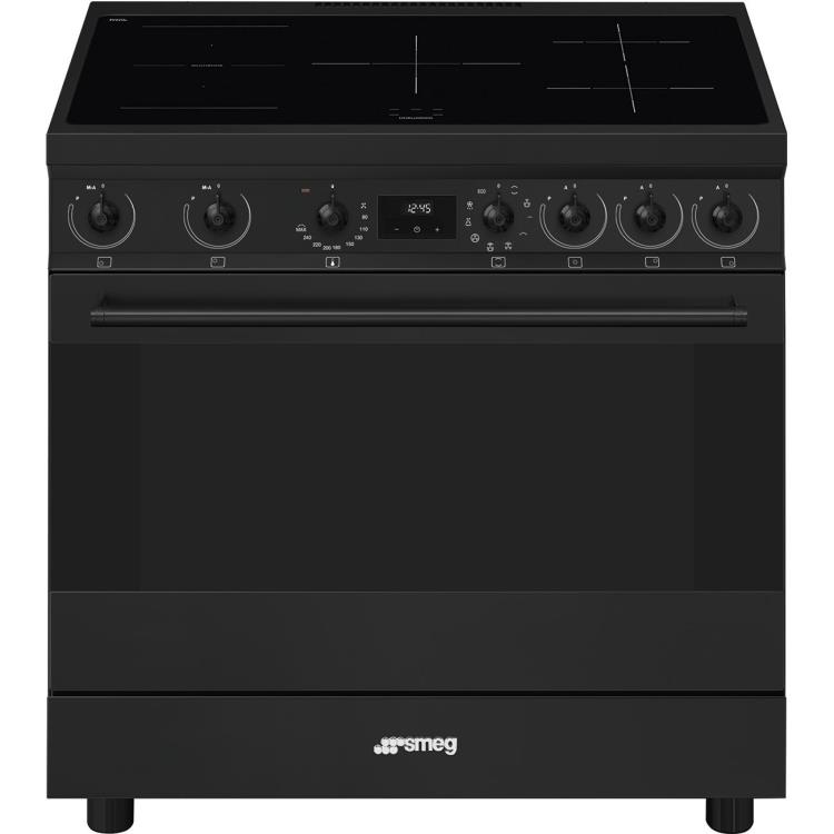 SMEG - Fogão Indução Sinfonia Preto Mate C9IMN2