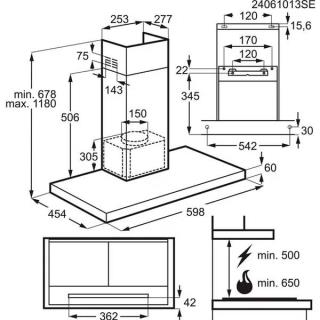 ELECTROLUX - Exaustor LFT816K