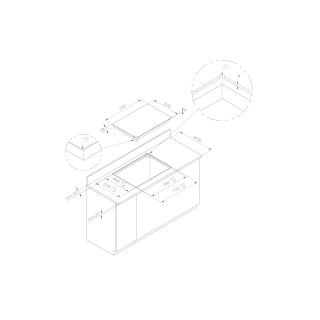 CANDY - Placa CIF 854MCBB
