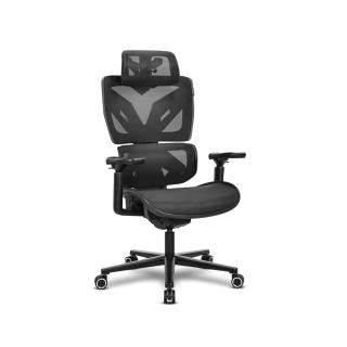 ALPHA GAMER - Cadeira em Malha Wave Black AGWAVEBK