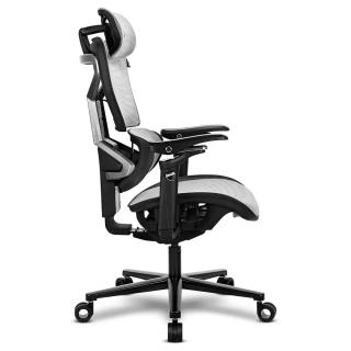 ALPHA GAMER - Cadeira em Malha Mist Black/Grey AGMISTBKGRY