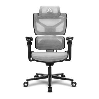 ALPHA GAMER - Cadeira em Malha Mist Black/Grey AGMISTBKGRY