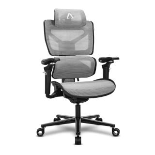ALPHA GAMER - Cadeira em Malha Mist Black/Grey AGMISTBKGRY