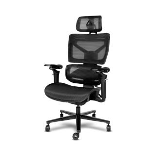 ALPHA GAMER - Cadeira em Malha Mist Black AGMISTBK