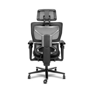 ALPHA GAMER - Cadeira em Malha Mist Black AGMISTBK