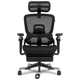 ALPHA GAMER - Cadeira em Malha Swell Black AGSWELLBK