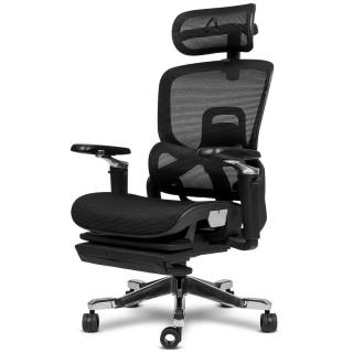 ALPHA GAMER - Cadeira em Malha Swell Black AGSWELLBK