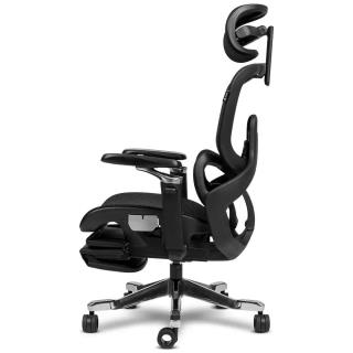 ALPHA GAMER - Cadeira em Malha Swell Black AGSWELLBK