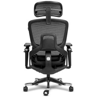 ALPHA GAMER - Cadeira em Malha Swell Black AGSWELLBK