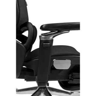 ALPHA GAMER - Cadeira em Malha Swell Black AGSWELLBK