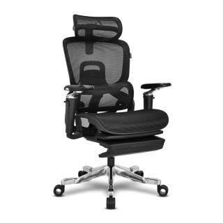 ALPHA GAMER - Cadeira em Malha Swell Black AGSWELLBK