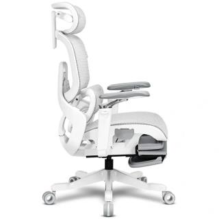 ALPHA GAMER - Cadeira em Malha Swell White/Grey AGSWELLWTGRY
