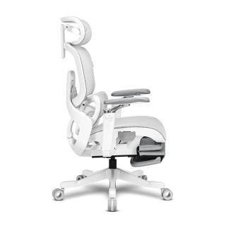 ALPHA GAMER - Cadeira em Malha Swell White/Grey AGSWELLWTGRY
