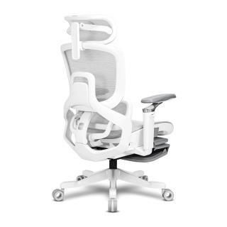 ALPHA GAMER - Cadeira em Malha Swell White/Grey AGSWELLWTGRY