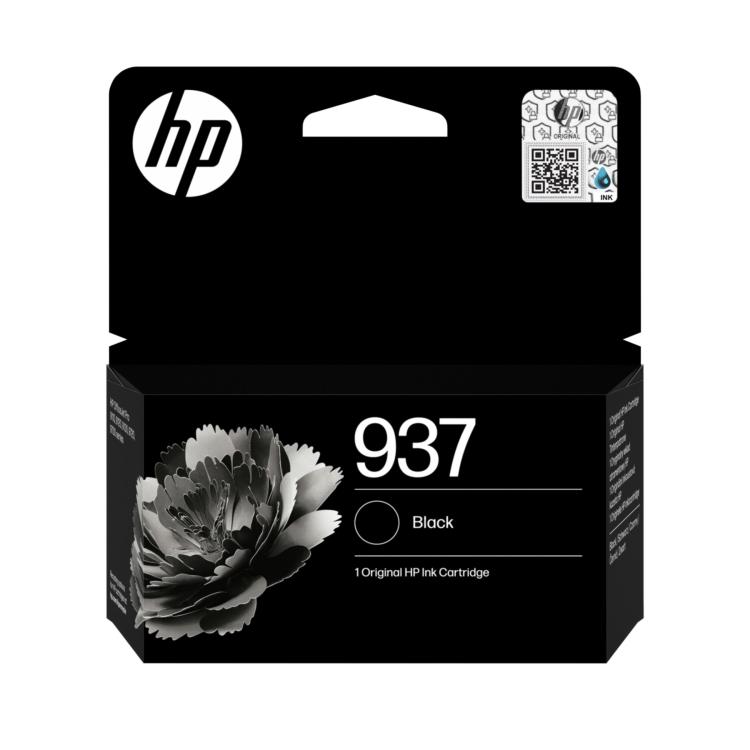 HP - Tinteiro 937 Black 4S6W5NE
