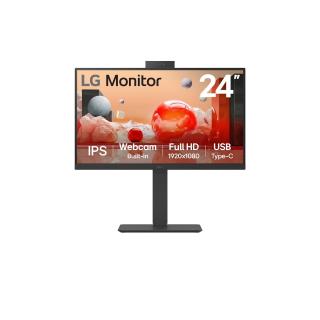 LG - Monitor 24" IPS FHD c/WebCam USB-C 24BA850-B