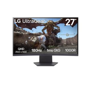 LG - Monitor 27" Curvo UltaGear QHD 27GS60QC-B
