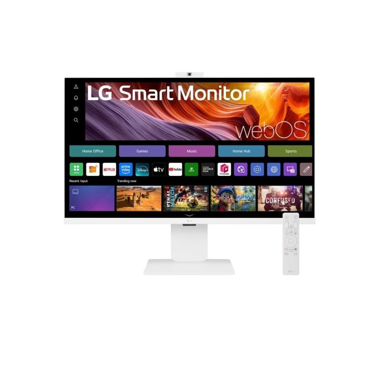 LG - Monitor Smart 32" IPS UHD WebCam 32U850SA-W