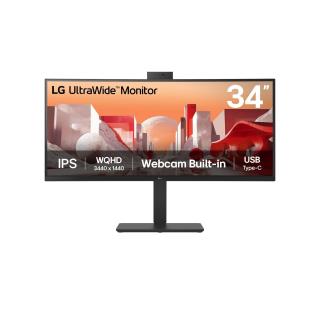 LG - Monitor 34" UltraWide WQHD WebCam 34BA85QE-B